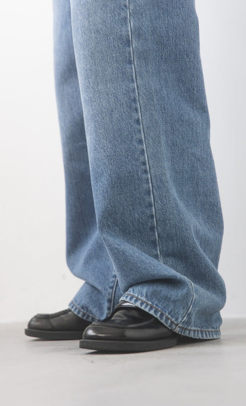 ルーズストレートデニム